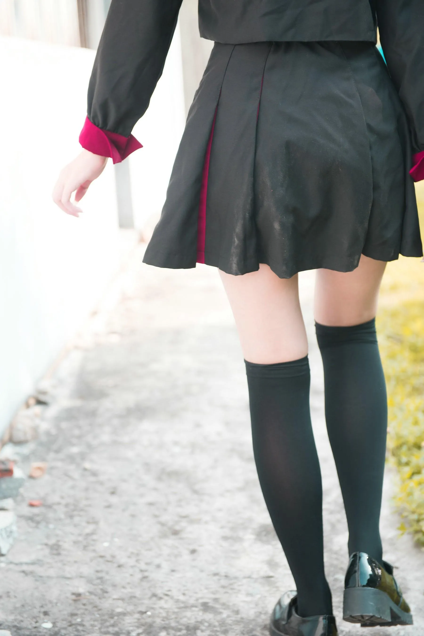 [魔镜街拍] NO.141 活力美术生JK美少女 [288P]插图9